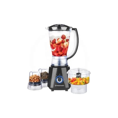 Westpoint WF-446 Blender 3-in-1, 450W, Chopper, Blender, Dry Mills