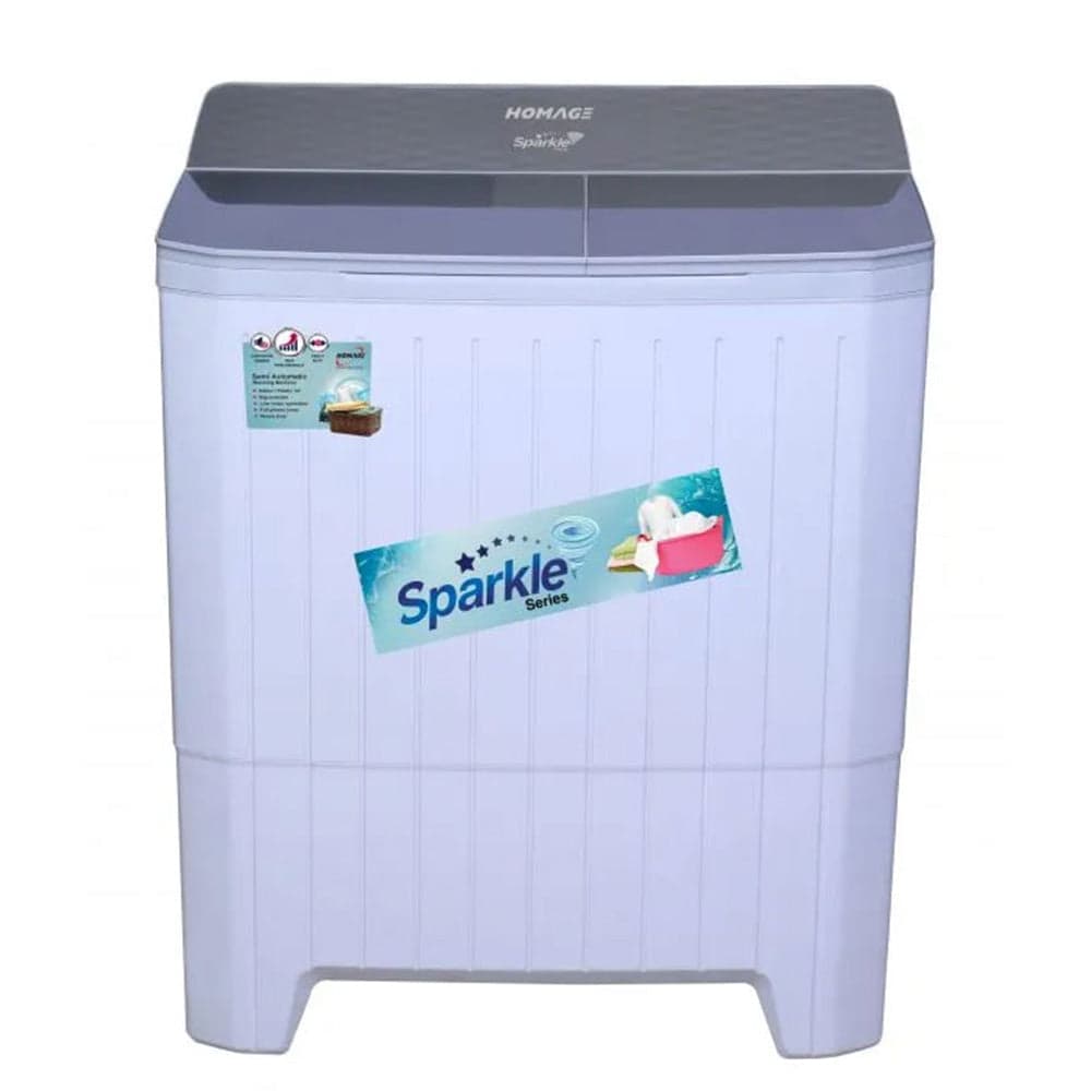 HOMAGE 11KG TWIN TUB WASHING MACHINE Model HW-49112SAG GRAY DIAMOND