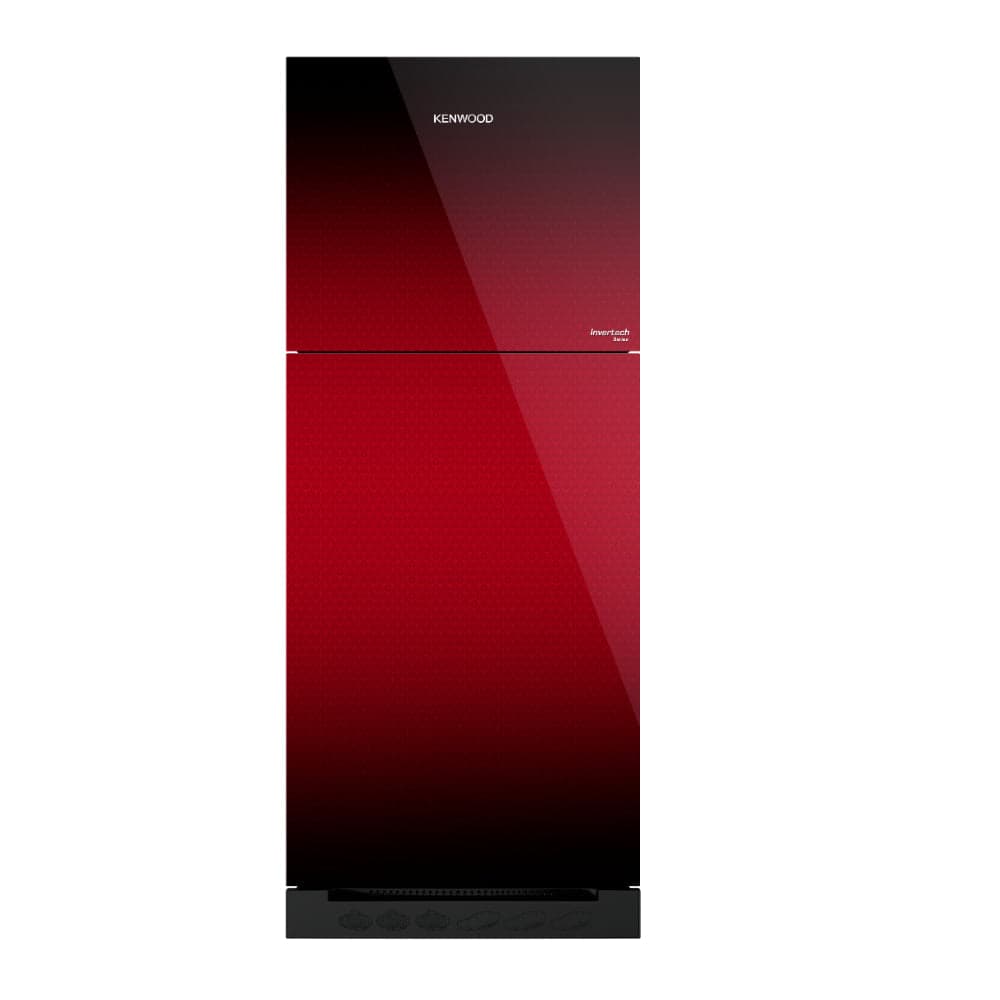 KENWOOD GLASS DOOR INVERTER REFRIGERATOR Model KRF-25557GD MRG MAHROON