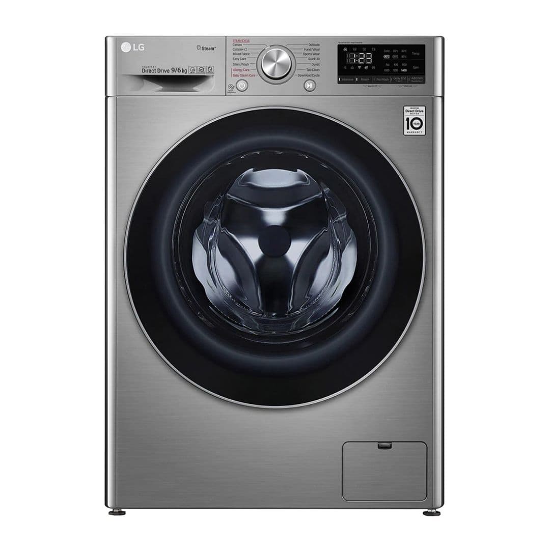 LG 9/6 KG Front Load Washer & Dryer WDV5149SRP