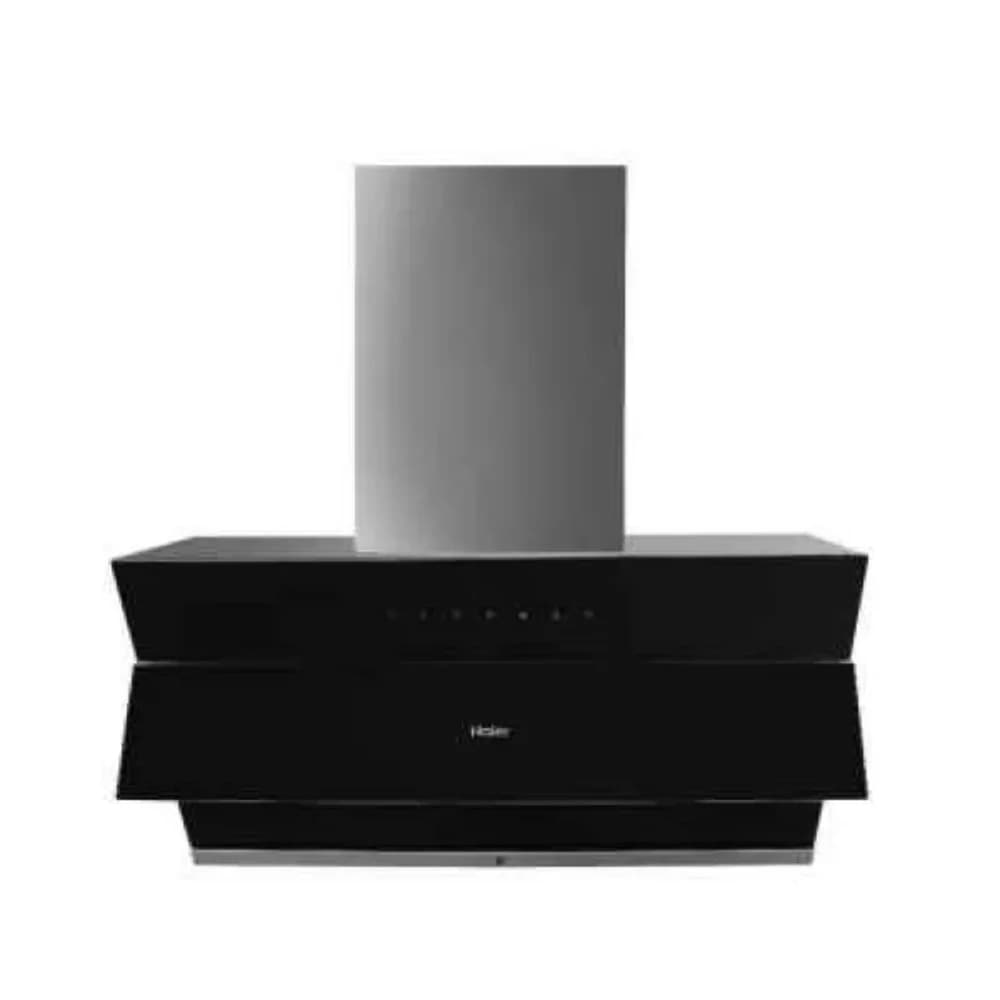 Haier Kitchen Hood HCH-9502S Black crystal control panel