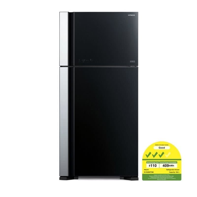 Hitachi RVG560 Glass Door Refrigerator | 19 CFT