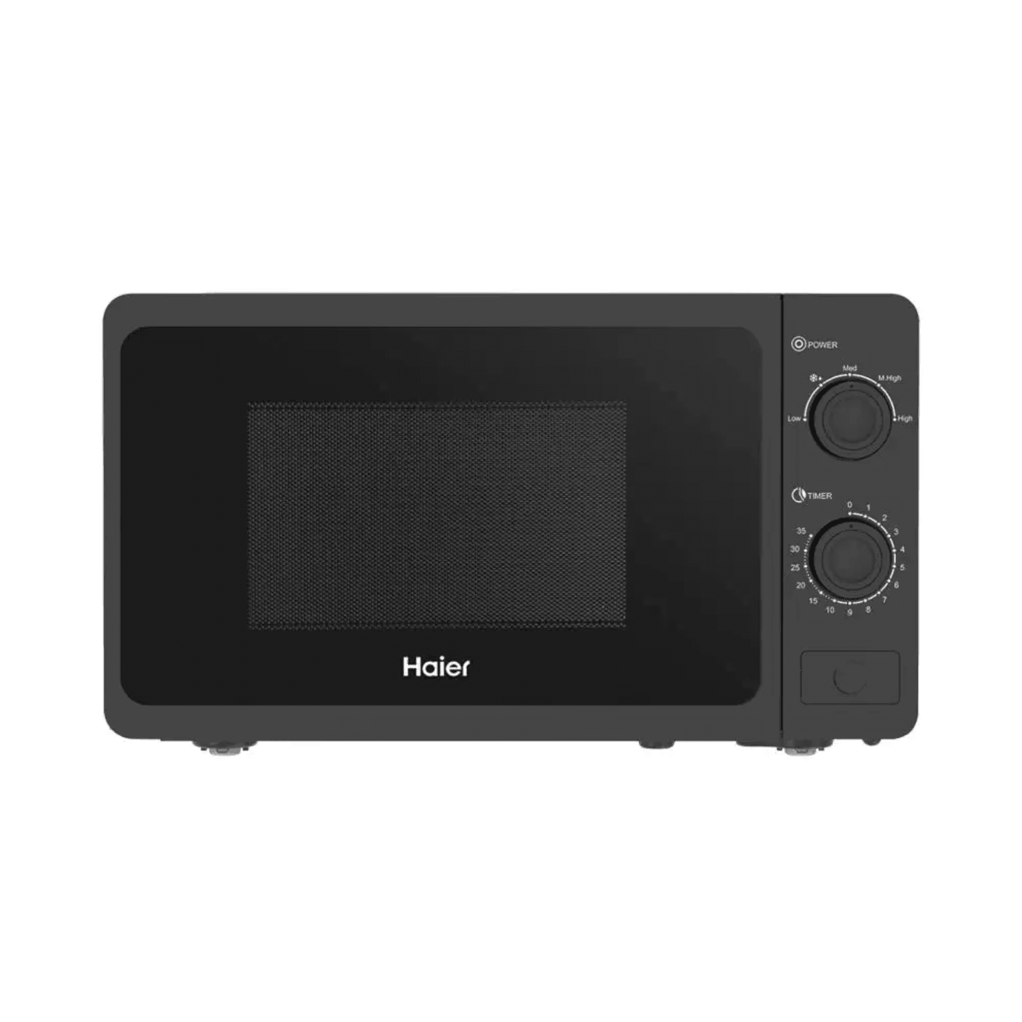 HAIER HMW-20MBS 20 LTR Digital Grill Microwave Black