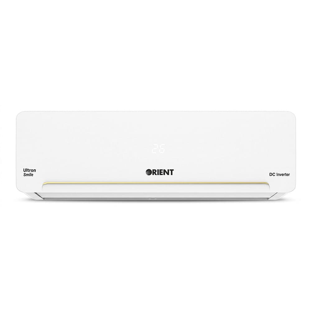 ORIENT 1.5 TON ULTRON SMILE DC INVERTER AC Model 20W SMILE GOLDEN WHITE