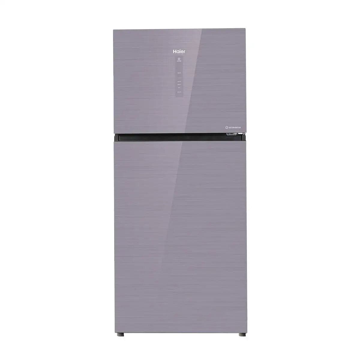 HAIER HRF-538 IOT 19Cft Digital Inverter-Glass Door Refrigerator Silver Grey