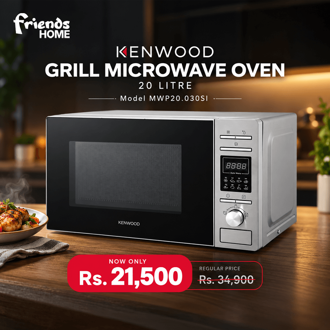 KENWOOD GRILL MICROWAVE OVEN 20 LITRE Model MWP20.030SI