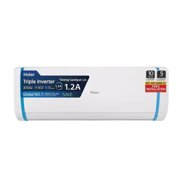 Haier HSU-18HFCS/F (2025) 1.5 ton DC Inverter Heat and Cool, Ampere lock feature
