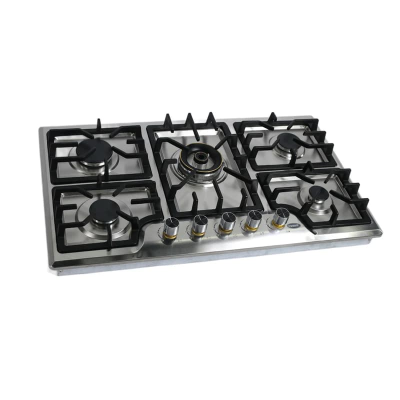 Canon CNSB-6B (5-Burner) Gas Hob, Stainless Steel, Auto Ignition, 860X500mm