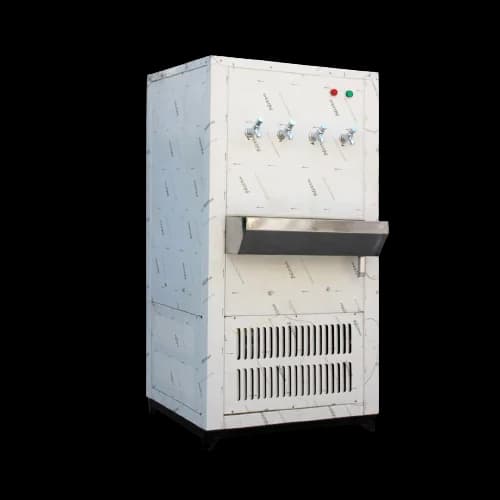 Fischer FE 200 S.S Electric Water Cooler Cooling Capacity 200 Liters, (Double Compressor) 4Taps