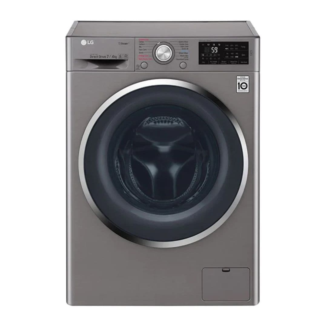 LG 7 KG Front Load Washer & Dryer F2J6HGP2S