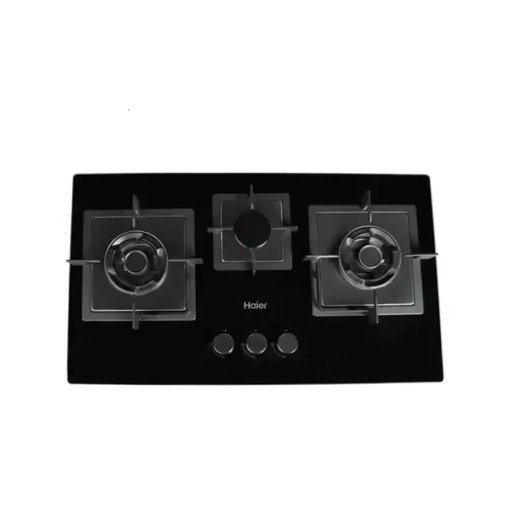 Haier HCC-6321 DGG Tempered Glass 3 Burner Hob