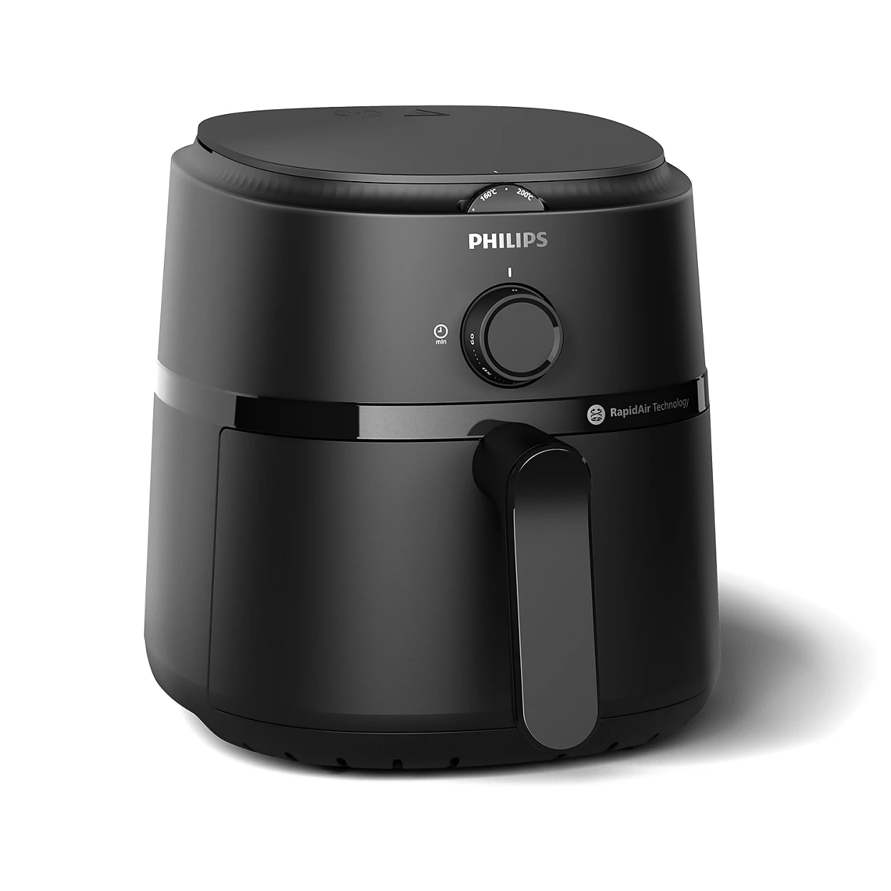 Philips NA-110 1000 Series Essential Air fryer 3.2L Capacity -Up to 90% Less Fat – Rapid Air Technology 1300W – Black