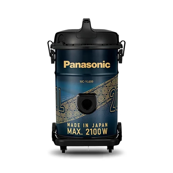 Panasonic MC-YL699 (20-Ltr) Drum Vacuum Cleaner, 2100w, Anti-Bacterial Filter, Made in Japan