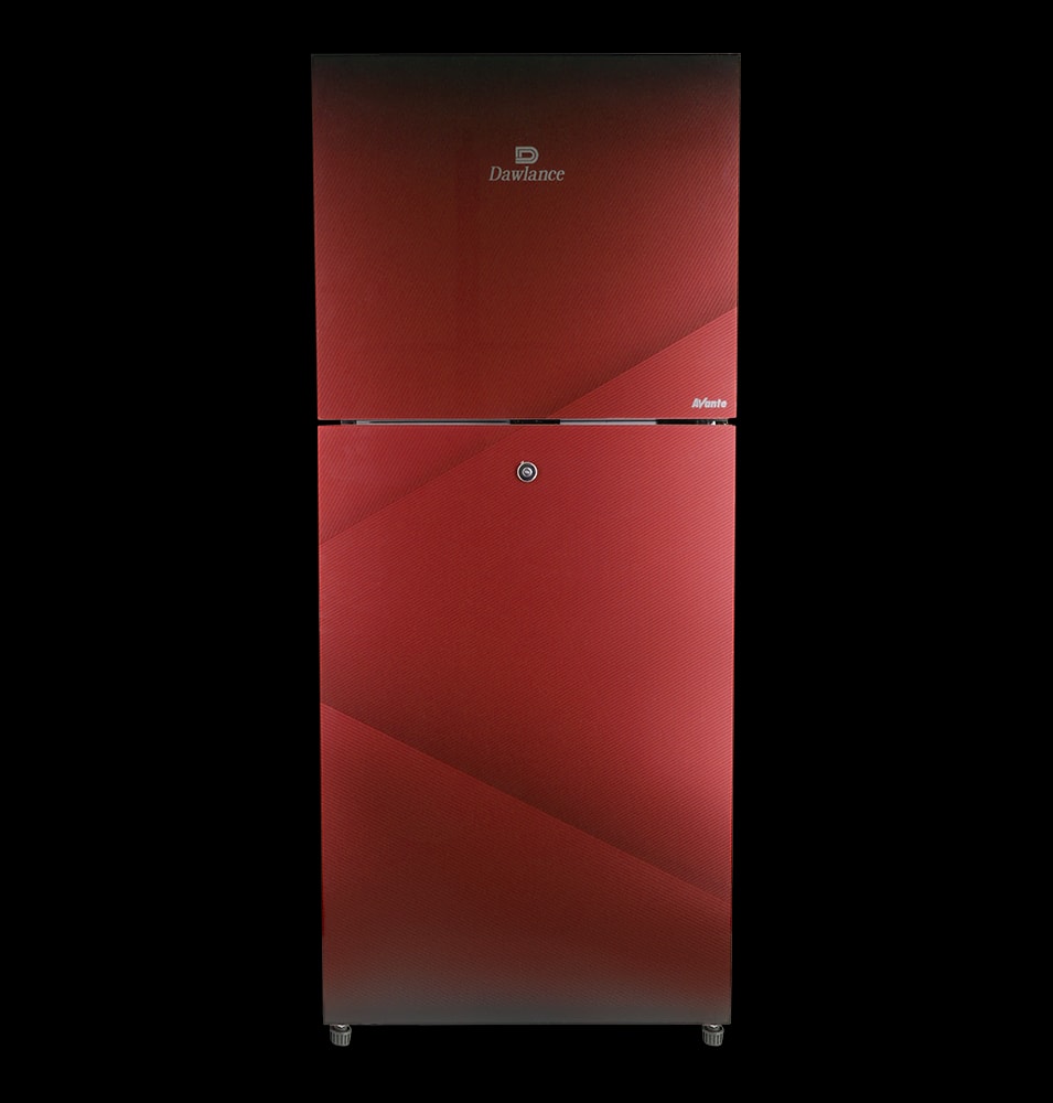 Dawlance 9160LF Avante Pearl Red Double Door Refrigerator