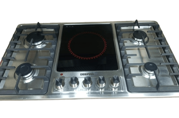Geepas Hob GK-6892 5 Burner Electric+Gas