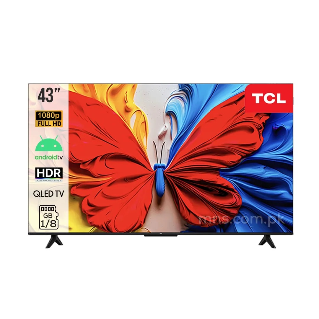 TCL 43S51K 43” Full HD QLED Google TV, Memory 1/8GB