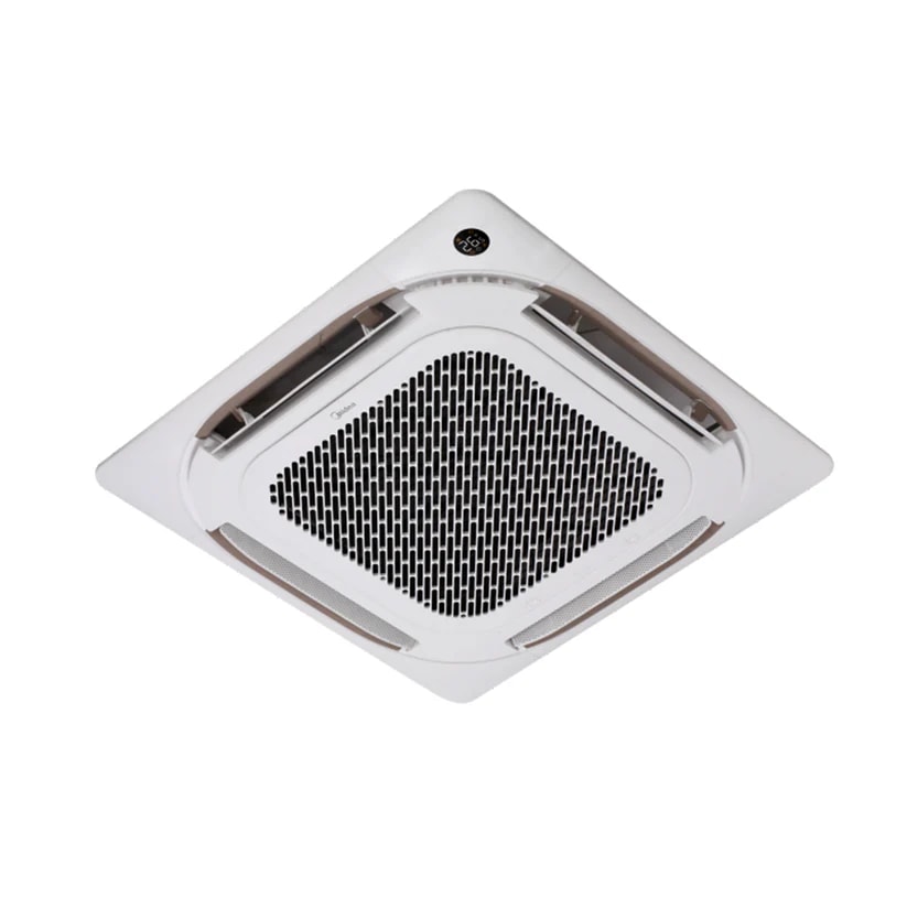 Midea Super Slim Ceiling Cassette AC MCD1-24HRDN1-(GA) (2.0-Ton), DC Inverter R410, Heat and Cool