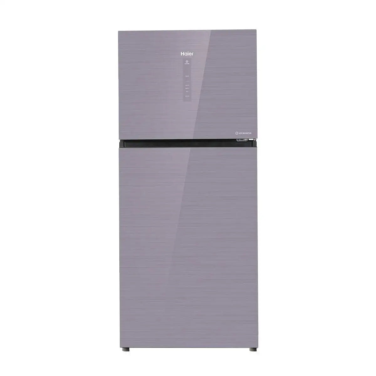 HAIER HRF-538 IOT 19Cft Digital Inverter-Glass Door Refrigerator Silver Grey