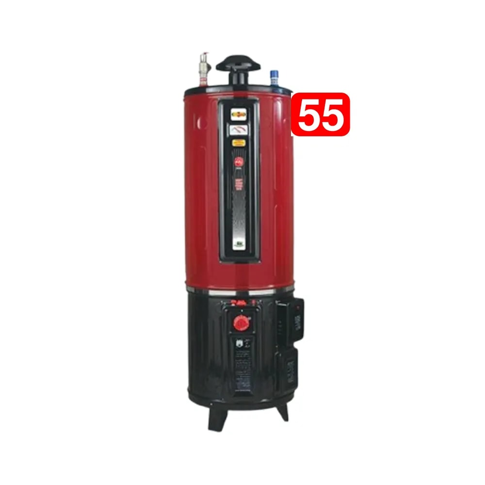 Super Asia 55 Gallon/200Ltr (GEH-755Ai) Electric and Gas Geyser, Water Heater, Auto Ignition