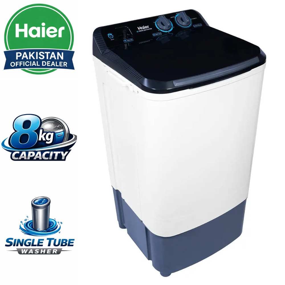 Haier 8 KG Single Tub Washing Machine HWM801217WB