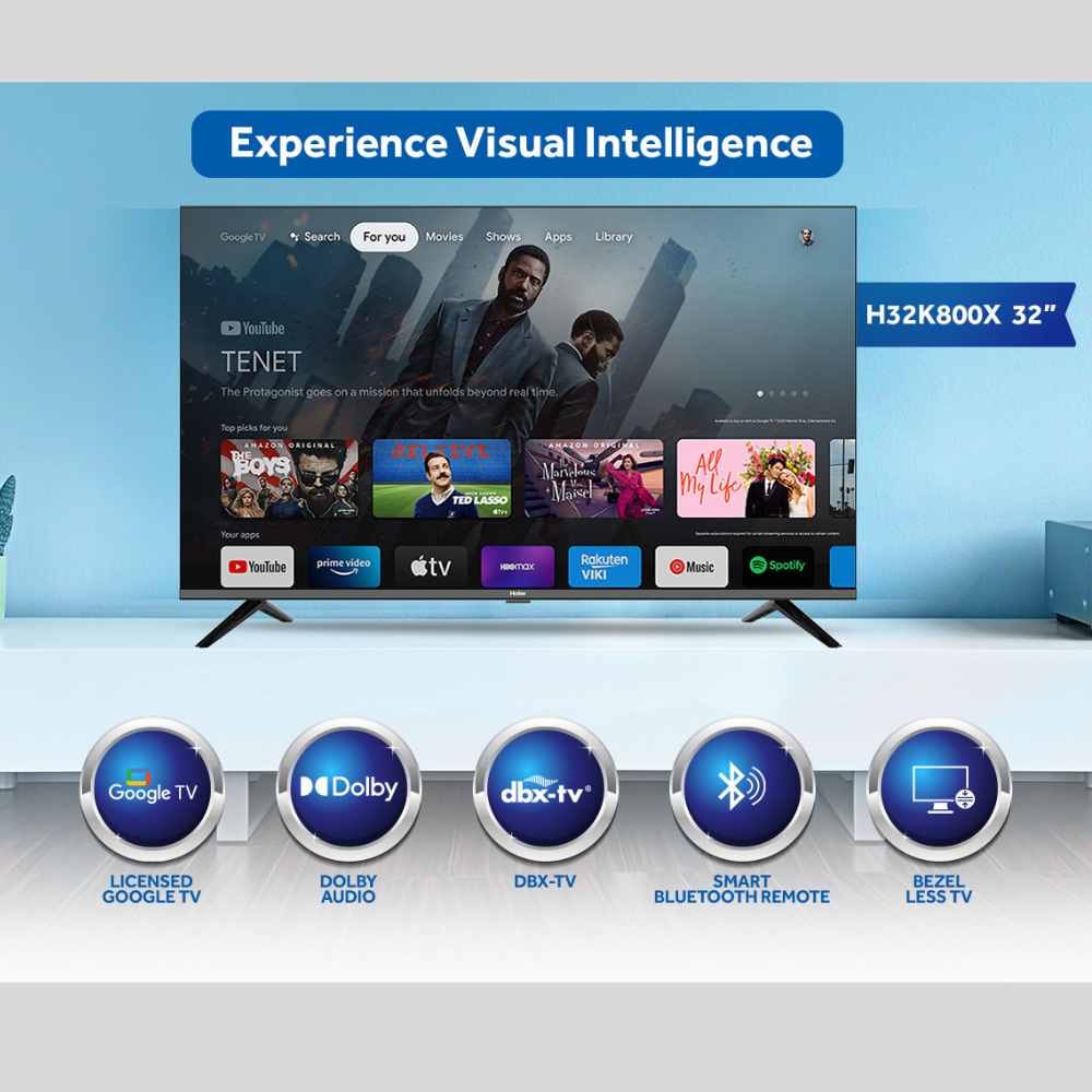 Haier 32″ Smart Google TV 32K800X