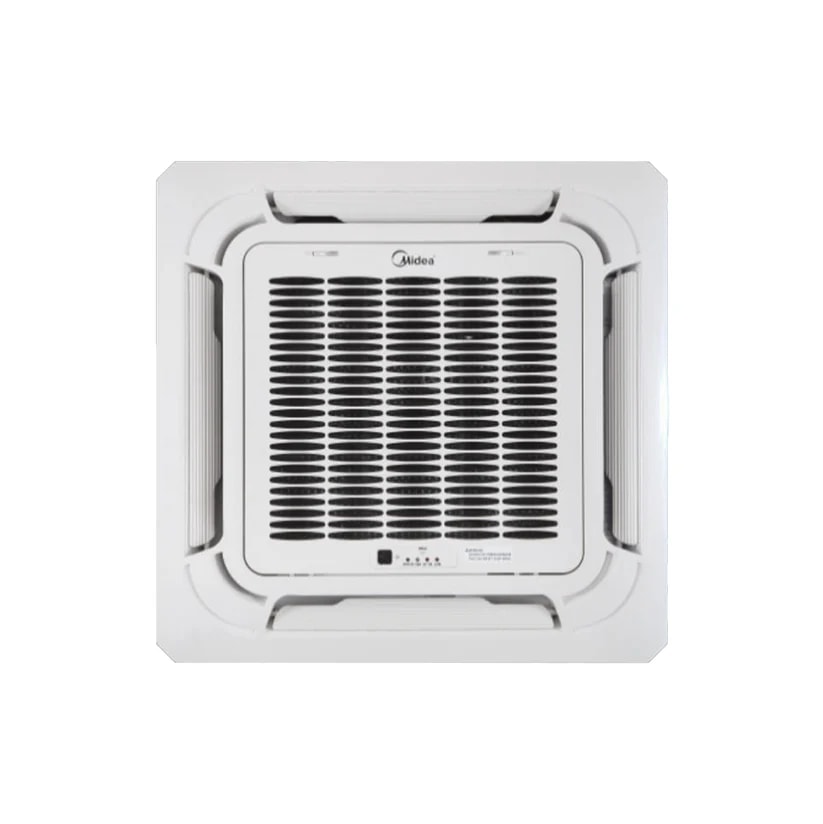 Midea Ceiling Cassette AC MCA3U-18HRFN1-QRDOW (1.5-Ton), DC Inverter R410, Heat and Cool