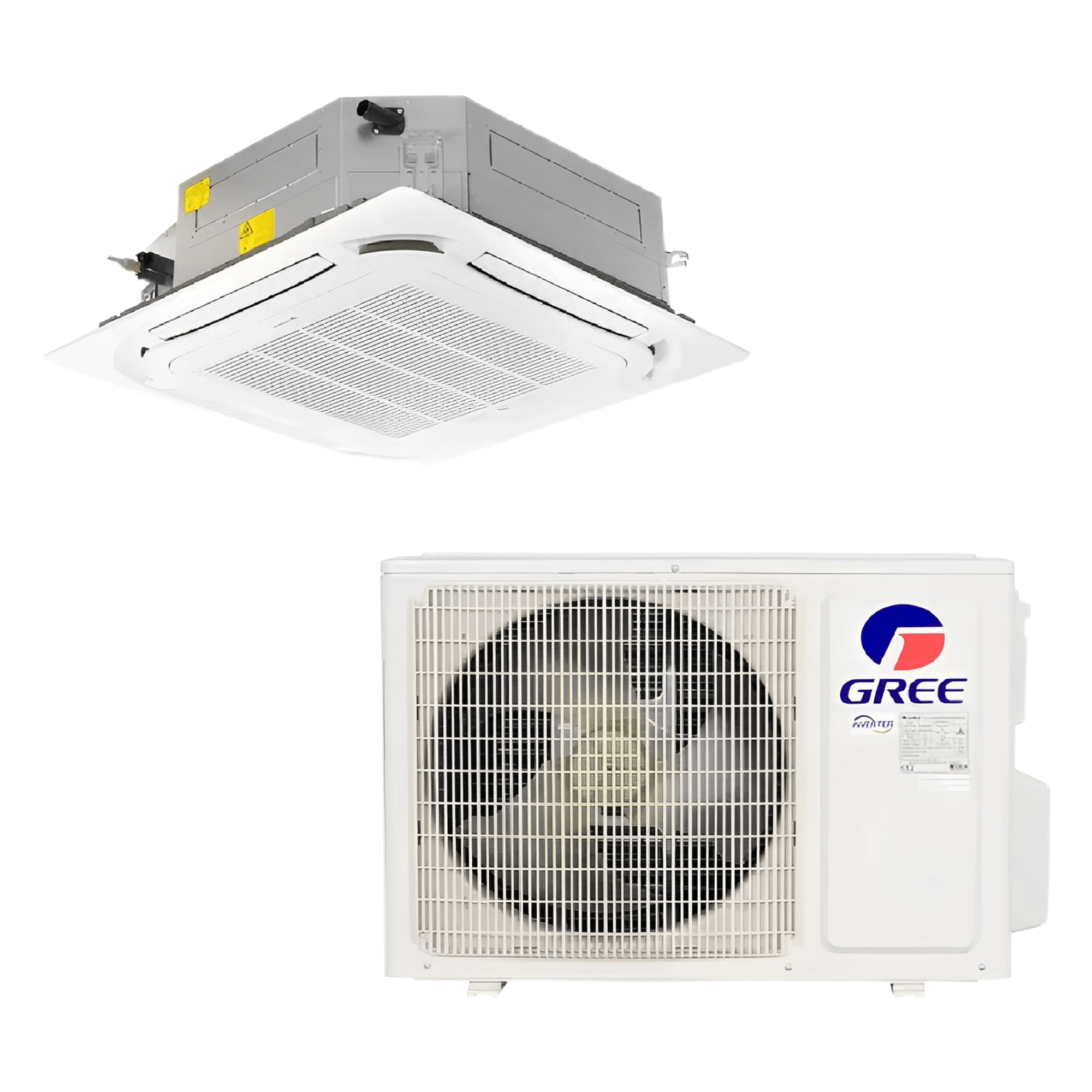 Gree Ceiling Cassette GUD50T/A-S/GUD50W/A-S 1.5 Ton Inverter (H&C)