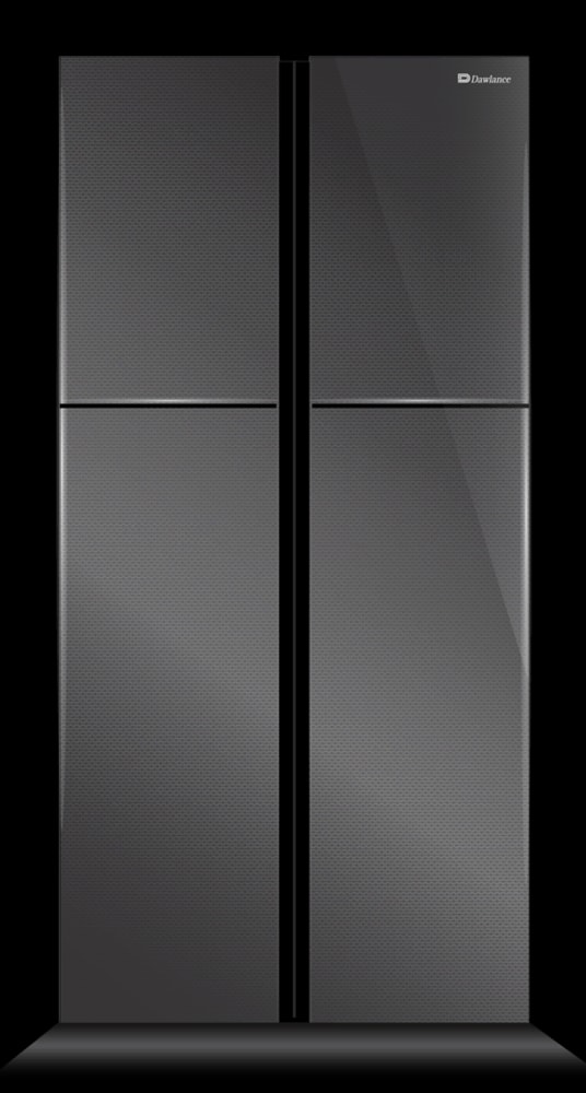 Dawlance DFD 900 Glass Door Inv Black Honey Comb Multi Door Refrigerator